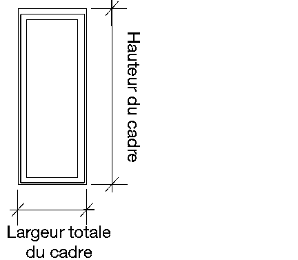 Single door diagram